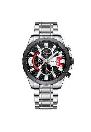 Reloj Curren 8401 Cronógrafo - Plata