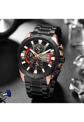 Reloj Curren 8401 Cronógrafo - Negro