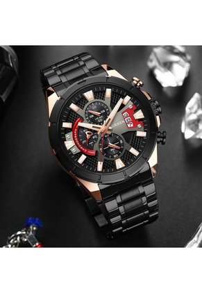 Reloj Curren 8401 Cronógrafo - Negro