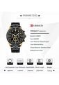 Reloj Curren 8399 Cronógrafo Caja Dorado - Negro de Curren