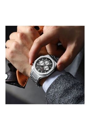 Reloj Curren Modelo KREd8401 Plateado Hombre