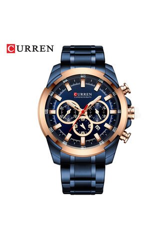 Reloj Para Hombre Curren Krec9403 Azul Curren