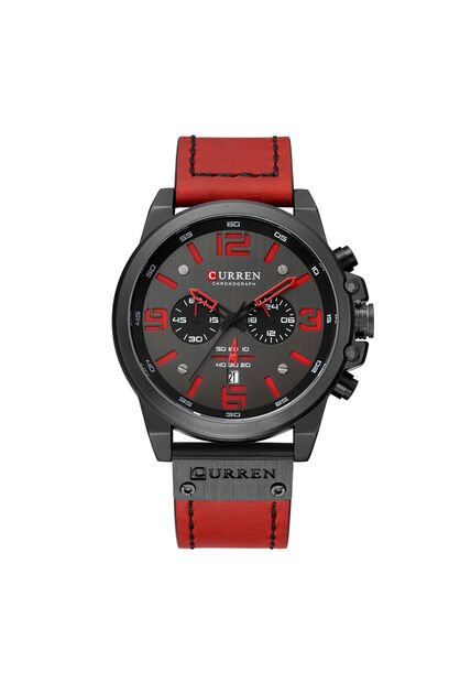 Reloj Para Hombre Curren Krec160104 Rojo
