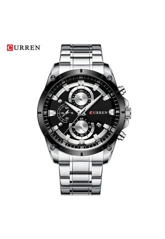 Reloj Para Hombre Curren Krec801901 Plateado Curren