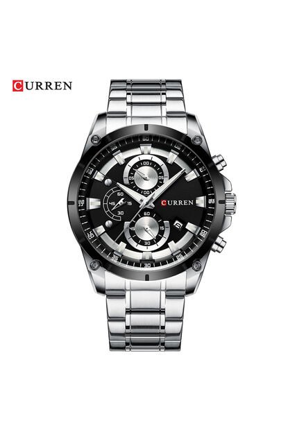 Reloj Para Hombre Curren Krec801901 Plateado