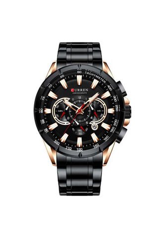 Reloj Para Hombre Curren 8363 8363Bk Negro Curren