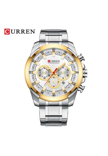 Reloj Para Hombre Curren Krec941902 Plateado