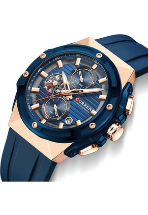 Reloj Curren 8462 Cronógrafo - Azul