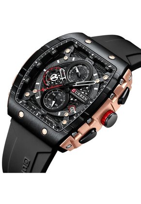Reloj Curren 8442 Cronógrafo - Negro