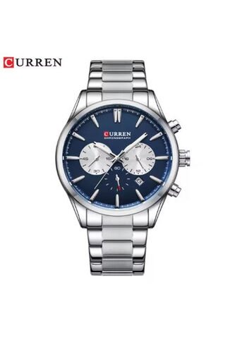 Reloj Curren Modelo KREd8902 Plateado Hombre Curren