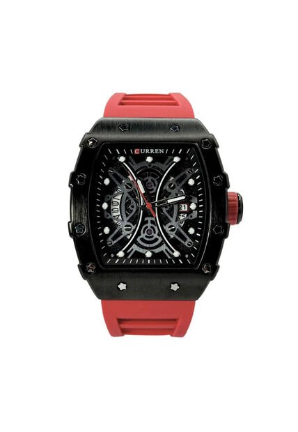 Reloj Curren Modelo KREd8003 Rojo Hombre