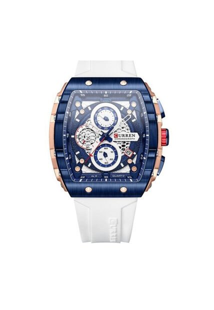 Reloj Curren Modelo KREd8202 Blanco Hombre