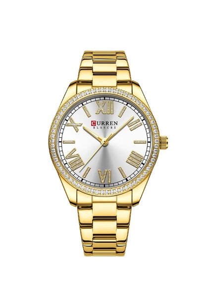 Reloj Curren Modelo KREd621802 Dorado Mujer