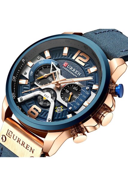Reloj Curren 8329 Cronógrafo - Azul