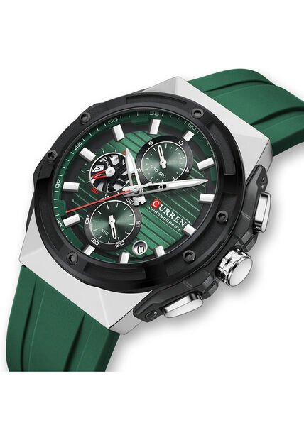 Reloj Curren 8462 Cronógrafo - Verde