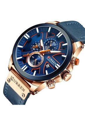 Reloj Curren 8346 Cronógrafo - Azul