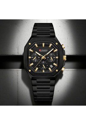 Reloj Curren 8459 Cronógrafo - Negro