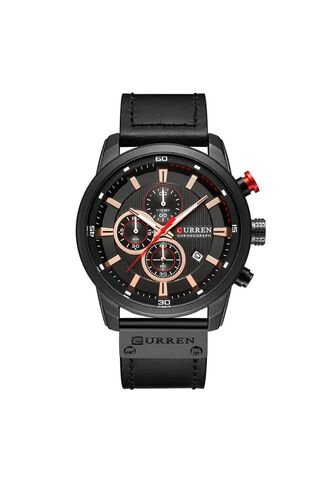 Reloj Curren 8291 Cronógrafo - Negro Curren