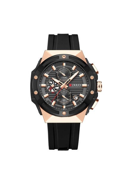 Reloj Curren 8462 Cronógrafo - Negro