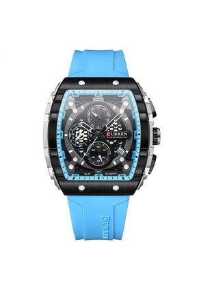 Reloj Curren 8442 Cronógrafo - Azul Claro