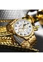 Reloj Curren 8427 Cronógrafo Tablero Blanco - Dorado de Curren