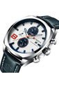 Reloj Hombre Curren Original 8324 Cronógrafo - Azul de Curren