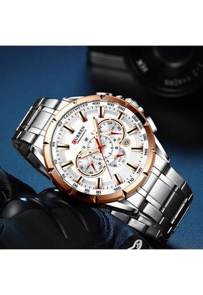 Reloj Curren 8363 Cronógrafo - Bronce