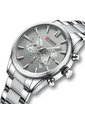 Reloj Curren 8446 Cronógrafo Tablero Gris - Plata de Curren