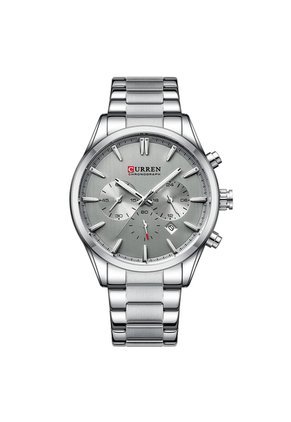Reloj Curren 8446 Cronógrafo Tablero Gris - Plata