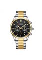 Reloj Curren 8446 Cronógrafo Tablero Negro - Bicolor de Curren