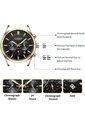 Reloj Curren 8446 Cronógrafo Tablero Negro - Bicolor de Curren