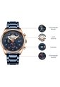 Reloj Curren 8352 Cronógrafo Marco Bronce - Azul de Curren