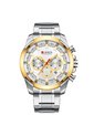 Reloj Curren 8361 Cronógrafo Marco Dorado - Plata de Curren