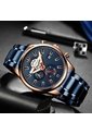 Reloj Curren 8352 Cronógrafo Marco Bronce - Azul de Curren