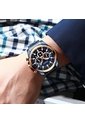 Reloj Curren 8361 Cronógrafo Marco Bronce - Azul de Curren