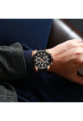 Reloj Curren 8361 Cronógrafo Marco Bronce - Negro