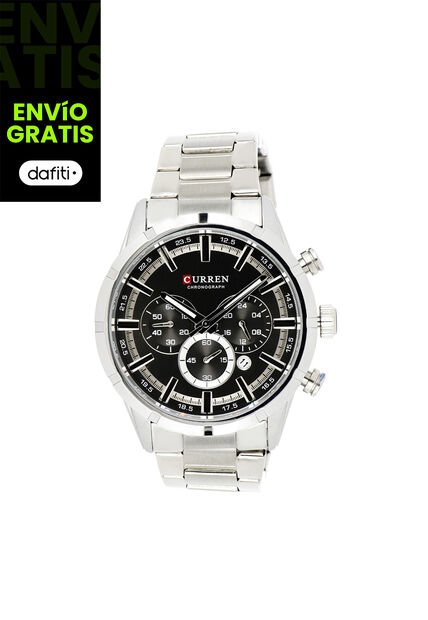 Reloj Para Hombre Curren Krec761901 Plateado