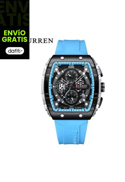 Reloj Curren Modelo KRED8221 Celeste Hombre