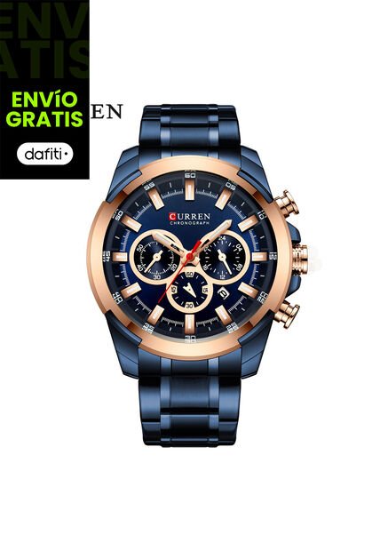 Reloj Para Hombre Curren Krec9403 Azul