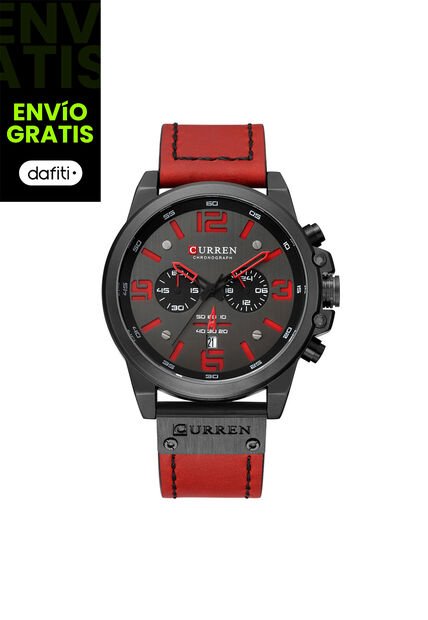 Reloj Para Hombre Curren Krec160104 Rojo