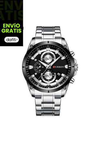 Reloj Para Hombre Curren Krec801901 Plateado Curren