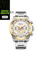 Reloj Para Hombre Curren Krec941902 Plateado de Curren
