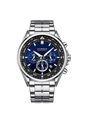 Reloj Curren 8399 Cronógrafo Tablero Azul - Plata de Curren