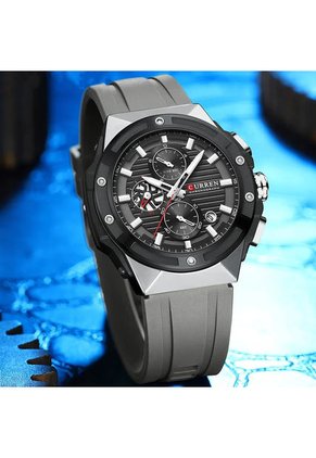 Reloj Curren 8462 Cronógrafo - Gris