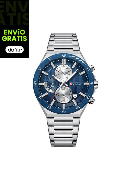Reloj Curren Modelo 8481 Plateado Hombre