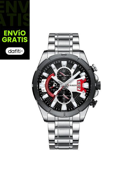 Reloj Curren Modelo KRED41901 Plateado Hombre