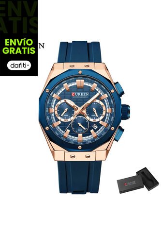 Reloj Curren Modelo KREE1202 Azul Hombre Curren