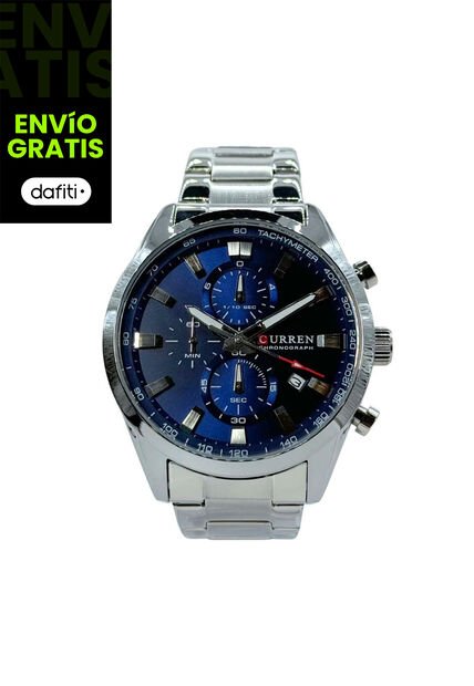 Reloj Curren Modelo KREd8601 Plateado Hombre