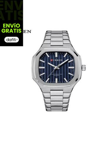 Reloj Curren Modelo KREe0502 Plateado Hombre Curren