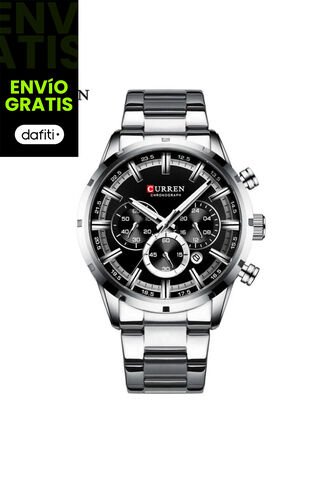 Reloj Curren Modelo KREC761901 Plateado Hombre Curren